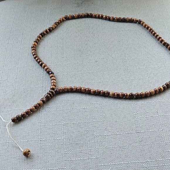 Prayer Beads Religious Tasbeeh Brown Real Wood Beads Tasbeh Handmade Beads New - Picture 8 of 8